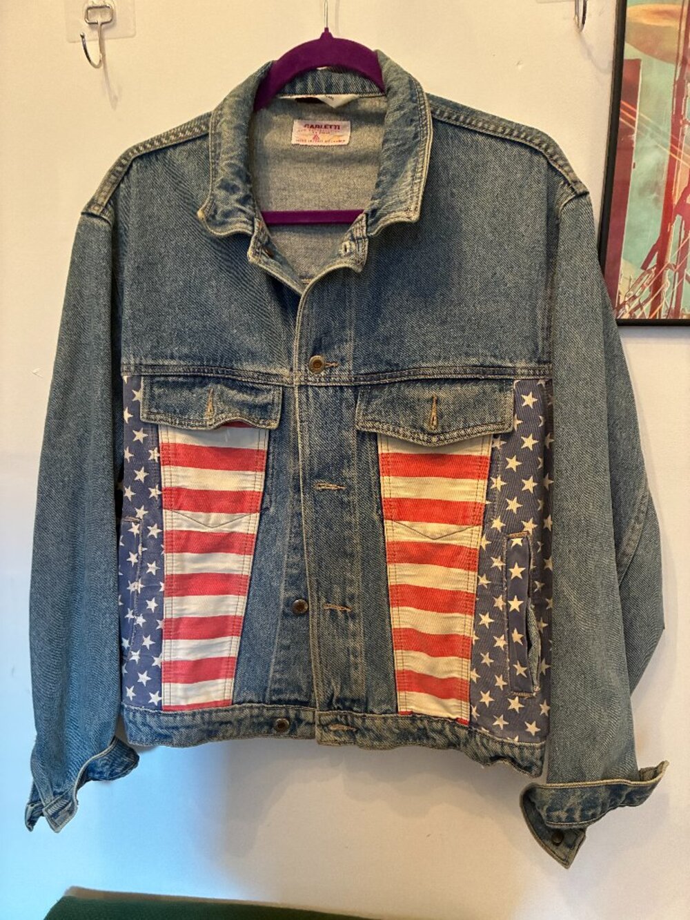 Vintage Carletti Denim Trucker Jacket